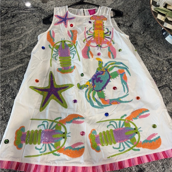 QUEEN OF SPARKLES Dresses & Skirts - Queen of Sparkles Starfish Lobster Crab Dress